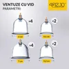 4FIZJO Vakuum-Saugglocken Set 24 Stück – Feuerlose Massage Produktbild-Vorschau 3