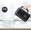 OMISOON Elektrischer Wasserkocher aus Edelstahl 1,7 L Produktbild-Vorschau 2