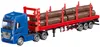 Ciężarówka do transportu drewna Metal Huina 1:50 Czerwony Podgląd zdjęcia produktu 2