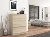 Komoda 70 cm 3 zásuvky skříňka FRAMIRE R-3 sonoma Náhled obrázku produktu 8