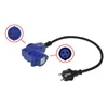CEE Neopren Adapter CEE auf Schuko mit Winkelstecker, Produktbild-Vorschau 3
