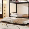 Merax Etagenbett 90x200 cm mit Ausziehbett 90x190 cm, Produktbild-Vorschau 4
