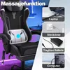 UISEBRT Gaming Stuhl Bürostuhl Ergonomisch Höhenverstellbar Produktbild-Vorschau 3
