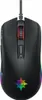 A black gaming mouse with RGB lighting is shown from a top-down perspective against a white background. Anteprima dell’immagine prodotto