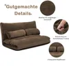 Schlafsofa Klappbar inkl. 2 Kissen, 3 in 1 Schlafsessel mit Produktbild-Vorschau 4