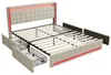 INONEFT Doppelbett Stauraumbett 140x200cm, Polsterbett mit Produktbild-Vorschau 7
