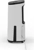 A side view of a white and black dehumidifier with a power cord attached. Podgląd zdjęcia produktu