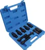 A blue plastic case containing a set of black metal tools. Podgląd zdjęcia produktu