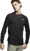 Nike M NSW CLUB TEE - LS BLACK/METALLIC SILVER Produktbild-Vorschau 5