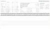 Heye Kalender 2027 Wochenquerplaner, blau, 32,5 x 9,3 cm, 2 Produktbild-Vorschau 5
