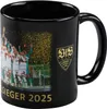 Tazza VfB Stuttgart Pokalsieger Mannschaft 2025 in Anteprima dell’immagine prodotto 2