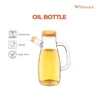 Wilmax Oliefles 1000 ml, glas met filter, transparant, Productafbeelding-voorbeeld 4