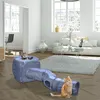 relaxdays Faltbarer Katzentunnel mit Katzenhöhle Produktbild-Vorschau 2