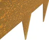 Cortenstahl Rasenkante Außenecke 16 cm hoch - Flexibel - Produktbild-Vorschau 3