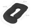 Schwangerschaftskissen 180 cm Body Pillow mit Velours-Bezug Produktbild-Vorschau 3