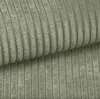 A close-up shot of green corduroy fabric, showing its textured ribbed surface. Produktbild-Vorschau
