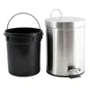 MSV Treteimer Edelstahl 5 Liter matt Produktbild-Vorschau 2