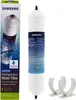 A Samsung refrigerator water filter and its packaging are displayed against a white background. Podgląd zdjęcia produktu