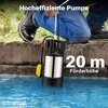 Wiltec Tauchpumpe mit Schwimmerschalter 1200 W, Produktbild-Vorschau 2