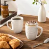 VANCASSO Becher Set, 4-tlg Steingut Tassen, 420ml Produktbild-Vorschau 6