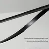 Close-up of a modern black pendant light fixture against a light background. Produktbild-Vorschau