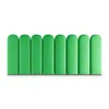 A row of seven green upholstered wall panels against a white background. Anteprima dell’immagine prodotto