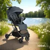 Poussette buggy FINN pliable avec harnais à 5 points - gris Voir les images du produit 9