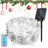 Guirlande lumineuse solaire LED Ikodm 10 mètres, effet Voir les images du produit 12