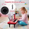 COSTWAY 37 Tasten Kinder Keyboard, Kinderklavier Produktbild-Vorschau 7