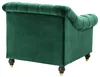 Casa Padrino Luxus Chesterfield Sessel Grün 99 x 90 x H. Produktbild-Vorschau 4