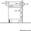 60 cm induktionskochfeld mit 4 kochzonen, 7400 w, schwarz Produktbild-Vorschau 5