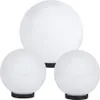 Lampe boule set de 3 Ø 30/20/20 cm opale blanc E27 sans Voir les images du produit 1