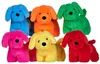 Plüsch Hund Kuscheltier Farbig 23 cm Plüschfigur - Figur - Produktbild-Vorschau 2