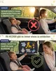 2X HECKBO Auto Sonnenblenden Kinder Baby Tiere mit Mama Produktbild-Vorschau 3