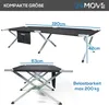 24MOVE® Feldbett Campingbett bis 180 kg In-und Outdoor Produktbild-Vorschau 3