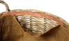 Kobolo Holztrage Holzkörbe 2er Set rund grau Rattan | Produktbild-Vorschau 4