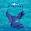 SwimTech Schwimmsocken Junior Blau mit Silikongriff - Größe Produktbild-Vorschau 4