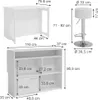 Bartisch-Set Vicco Dominic Weiß 116 x 37 cm mit 2 Produktbild-Vorschau 3