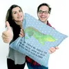 Mr. & Mrs. Panda Dekokissen Krokodil - Blau Pastell - Produktbild-Vorschau 4