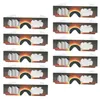 10 Stück Sonnenfinsternis-Beobachtungsbrille, Augenschutz, Produktbild-Vorschau 3