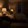 Lampa stołowa Relaxdays, ceramiczna podstawa, abażur z Podgląd zdjęcia produktu 3