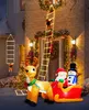 3M/10ft LED Santa žebřík pohádkové světla s dálkovým Náhled obrázku produktu 3