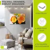 ARTland Wandbild Alu für Innen & Outdoor Rosenstrauß Größe: Produktbild-Vorschau 2