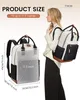 17 Zoll Laptop Rucksack Damen Wasserdicht Schwarz LOVEVOOK Produktbild-Vorschau 5