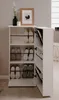 Schuhschrank Satos | weiß | 50 cm x 110 cm x 34 cm Produktbild-Vorschau 3