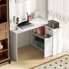 HOMCOM Eckschreibtisch L-Form Schreibtisch mit Offenen Produktbild-Vorschau 6