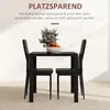 SUGIFT Essgruppe 3-teilig Glas, Esstisch mit 2 Produktbild-Vorschau 6