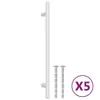 vidaXL Möbelgriffe 5 Stk. Silbern 192 mm Edelstahl Produktbild-Vorschau 9