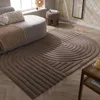 Volero - Dywan nieregularny - Flowy Wavy Taupe - 80x150 cm Podgląd zdjęcia produktu 1