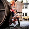 NITRAS Warnschutz Shorts Bermuda Gr. 56 orange Produktbild-Vorschau 3